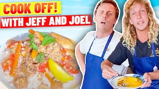 COOK OFF Jeff and Joel Compete for Love on Celebrity Dinner With Me TikTok LIVE Replay [upl. by Naut]