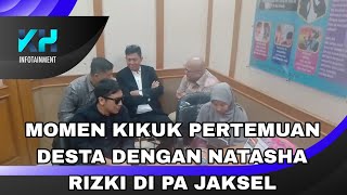 MOMEN KIKUK PERTEMUAN DESTA DENGAN NATASHA RIZKI DI PA JAKSEL [upl. by Dora83]