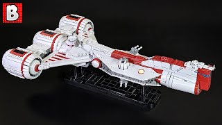 LEGO Republic Frigate Custom Detailed Model [upl. by Neiv]