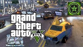 Lets Play GTA V  Crazy Taxi [upl. by Kalle994]