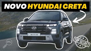 NOVO HYUNDAI CRETA  O SUV ganhará em breve uma reestilização [upl. by Davena]