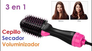 Cepillo Secador One Step 3 en 1  Rizador Voluminizador ionizado Electrico Hair Dry  Evita el frizz [upl. by Llenoil]