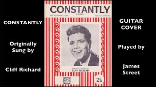 Constantly Cliff Richard Guitar Cover [upl. by Zetnahs414]