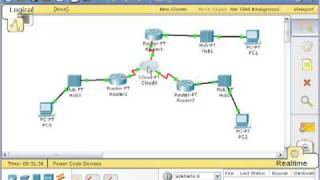 Packet Tracer  Tutorial 1  Diseño lógico de una red [upl. by Marlee]