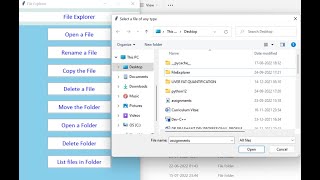 HOW TO READ FILE FROM GUI TKINTER [upl. by Bender]