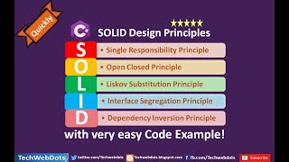 SOLID Design Principles in C  With very easy code examples [upl. by Ettereve]