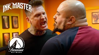 EXPLOSIVE Artist vs Canvas Fights 💥 Ink Master Redemption [upl. by Nauh187]