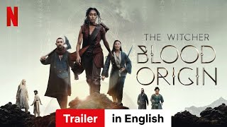 The Witcher Blood Origin  Trailer in English  Netflix [upl. by Matty]