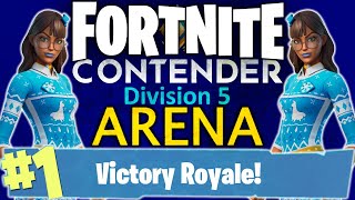 Fortnite Arena Contender League Division 5 Duo Victory Royale [upl. by Orthman973]