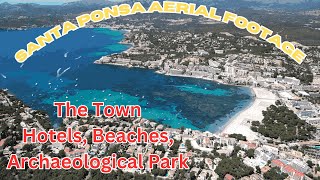 Aerial Footage Santa Ponsa Archaeological Park Viewpoint Revealed 🚁✨ [upl. by Audras]