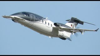 Piaggio P180 Avanti II Evo DIPPY closeup [upl. by Dorren]