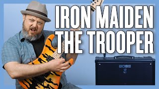 How To Play Iron Maidens The Trooper Solo EXACTLY Like Dave Murray [upl. by Venice]