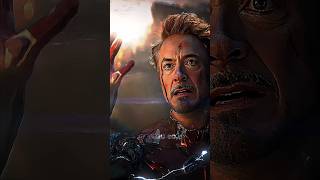 quotI am Ironmanquot Ironman 4K Edit  Avengers Endgame ironman robertdowneyjr rdj doomsday avengers [upl. by Enelrats]