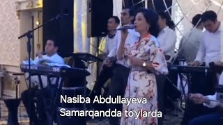 Nasiba Abdullayeva Samarqandda toylarda [upl. by Perdita]