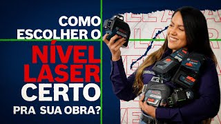 Como escolher o NÍVEL LASER CERTO para sua obra [upl. by Annekam]