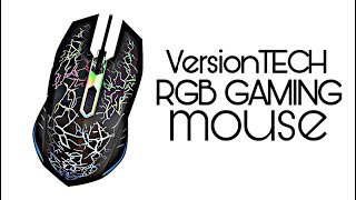 VersionTECH RGB Gaming Mouse Review and Unboxing [upl. by Rodd]