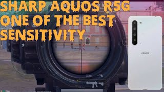 sharp aquos r5g pubg sensitivity gyroscope  PUBG MOBILE graphic sitting [upl. by Yensehc]