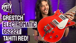 TAHITI RED Gretsch Electromatic Double Jet  A New Look For The G5253T  Review amp Demo [upl. by Pepita817]