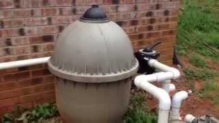 How to change sand in a pool filter part 2 [upl. by Armilla]