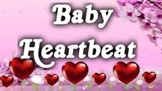 ▶️ Heartbeat  Fetal Heartbeat Sound Effect White Noise For Babies 12 Hours 🌏 [upl. by Stavro]