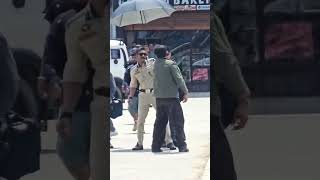 Ajay Devgan Singham 3 shooting in Srinagarajaydevgansingham3newmovie [upl. by Suhcnip36]