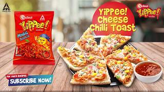 YiPPee Cheese Chilli Toast Recipe  Instant Noodles Recipe  YiPPee Noodles Recipe [upl. by Yesac]