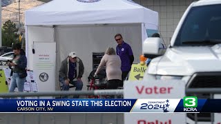 Carson City Nevada residents excited about voting in election [upl. by Anyat738]