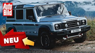 Ineos Grenadier 2021  Neuer Offroader mit DefenderOptik  Test mit Thomas Rönnberg [upl. by Klos168]