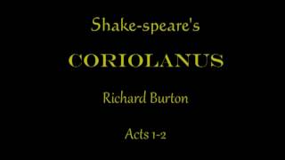 Shakespeare Coriolanus Acts 12 [upl. by Miquela]