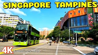 Singapore 4K Tour  Tampines  Bedok Reservoir Park [upl. by Zeph]