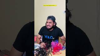 Every Diwali lights be like 😂🔥 indian family shorts indian comedy chotabhai chaman diwali [upl. by Zendah354]