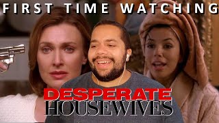 DESPERATE HOUSEWIVES  Season 1 Ep 1 and 2  First Time Watching  Bye Mary Alice  Tv Show Reaction [upl. by Fredel769]