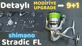 Shimano Stradic FL Olta Makinesi Modifiye  Bearing Upgrade [upl. by Onailime]