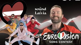 🇱🇻 Citi Zēni quotEat Your Saladquot REACTION  Latvia  Eurovision 2022 [upl. by Ruff]