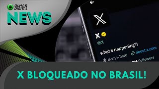 Ao vivo  X bloqueado no Brasil  30082024  OlharDigital [upl. by Yenduhc]