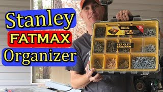 Stanley FatMax Pro XL Organizer Tool Box Review [upl. by Atinuaj]