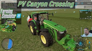 LS 22 PV Canyon Crossing  407 Ich presse weiter Silage ballen [upl. by Marna458]