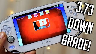 PS Vita Hacks How To Downgrade 373 To 360 Permanent Custom Firmware Henkaku Enso  Tutorial 2020 [upl. by Tamra]