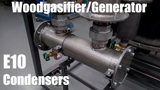 Wood GasifierGenerator Condensers E10 [upl. by Narib]