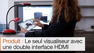 Comment faire collaborer un visualiseur Lumens avec une tablette [upl. by Aniala]