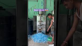 Trending Reel of Water Pouch startup waterbottle business viralvideo [upl. by Edobalo]