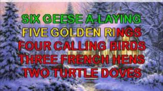 12 Days of Christmas Karaoke  Traditional Christmas Carols Videos amp Lyrics [upl. by Sakiv557]