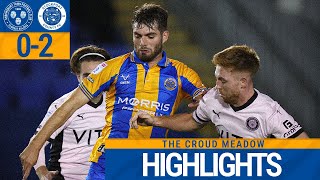 2425 HIGHLIGHTS  Shrewsbury Town 02 Stockport County  visitors pick up three points [upl. by Elrod819]