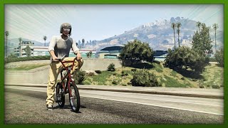 GTA 5 Funny Moments  BMX Stunts Are HARD  GTA V Stunts amp Fails [upl. by Ainafets743]