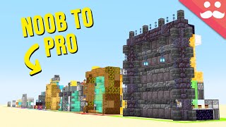 11 Levels of Minecraft Door From Noob to Pro [upl. by Janiuszck790]