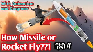 How Rocket or Missile Fly Solid propellent liquid propellent hybrid propellent explained in Hindi [upl. by Rasecoiluj]