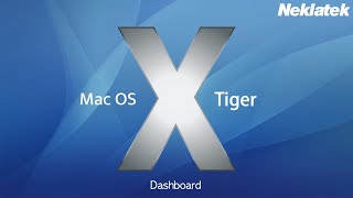 Mac OS X Tiger Dashboard [upl. by Kate]