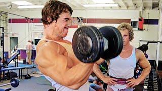 ARNOLD SCHWARZENEGGER KILLER BICEPS TRICEPS amp FOREARMS EXERCISES ARMS DAY WORKOUT ROUTINE FULL [upl. by Ritch40]