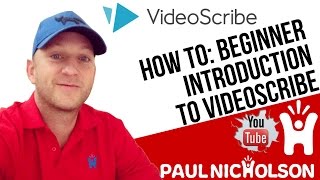 How To Videoscribe 2017 Beginner Introduction  Create Animated Whiteboards [upl. by Howe]