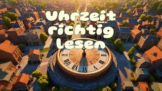 🕰️ Wie liest man eigentlich die Uhrzeit ab ⏰ [upl. by Vladamar409]